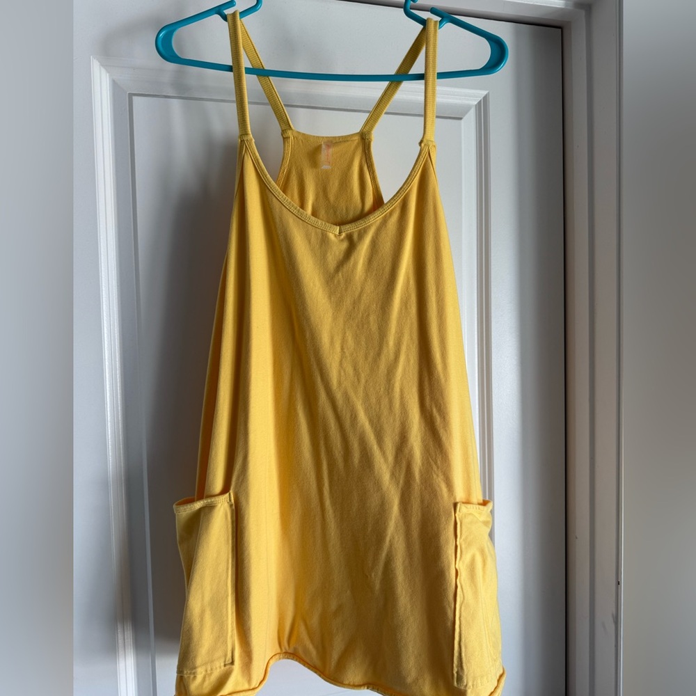 Anthropologie Mustard Sleeveless Top